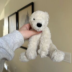 Jellycat Small Perry Polar Bear Plush White Teddy Bear